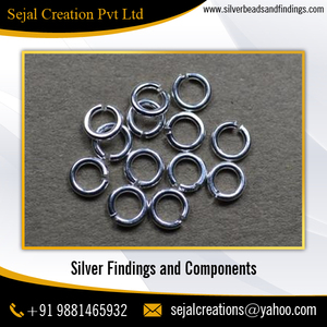 Bague de saut fermée en argent sterling de 8mm Fabricant et fournisseur de composants en argent de la meilleure qualité - Product Image 6
