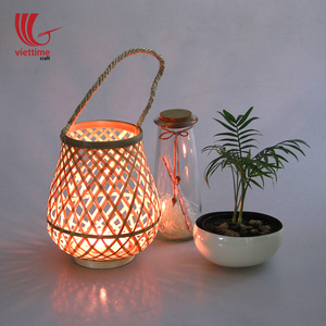 Outdoor Bamboo Hanging Pendant Light/ Bamboo <b>Lantern</b>/pendant Lampshades - Product Image 4