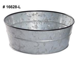 round Metal <strong>Galvanized</strong> Party <strong>Tub</strong> - Product Image 3