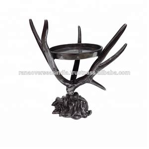 Bougeoir décoratif en métal en aluminium moderne de bougeoir pour l'hôtel et le restaurant à la maison - Product Image 3