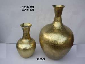 Vase à fleurs en feuille de métal 40mm, fait à la main, en deux tailles et finition en laiton, peut être fait dans un décor de maison en laiton Antique - Product Image 5