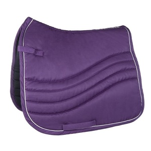 Tapis de selle de cheval de style anglais de qualité supérieure de haute qualité avec remplissage en polycoton en mousse de doublure en polyester de taille et de couleur personnalisables - Product Image 5