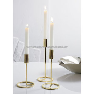 Support de bougie utilisation fête de mariage décoration de la maison table de maison haute qualité quantité en vrac vintage unique moderne taille personnalisée - Product Image 3