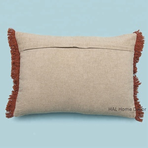 Taie d'oreiller lombaire en broderie florale, coussin de créateur 35x50, décoration de la maison - Product Image 6