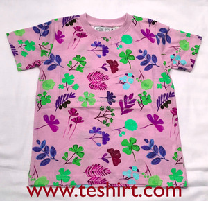 T-shirt à col rond en coton de qualité supérieure pour enfants Motif imprimé à rayures teintes en fil Taille Plus Vente en gros pas cher Fabricant indien Tirupur - Product Image 6