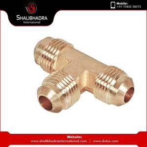 Dutux Brass Flare Union Fitting <b>Hardware</b> with Custom Finish - Product Image 3