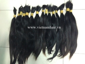 Cheveux Remy réels non transformés en vrac en gros du matériel de cheveux humains du Vietnam - Product Image 6