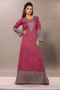 Caftán informal con estampado indio, caftán - Product Image 5