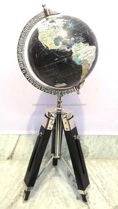 ลูกโลกย้อนยุคของแท้จากทะเลพร้อมขาตั้งขาตั้งสามขาลูกโลกทะเลของขวัญลูกโลกสไตล์ทันสมัย - Product Image 4