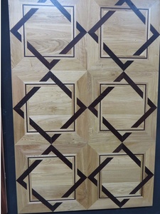 Parqueterie d'art personnalisable Contreplaqué de bois de chêne Surface lisse brossée pour l'intérieur et l'hôtel - Product Image 3