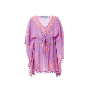 เด็ก Boutique เสื้อผ้าสาวฤดูร้อนดอกไม้บิกินี่ Cover Up ชุด2019เด็กยุโรปฤดูใบไม้ผลิ Kaftan Sundress - Product Image 1