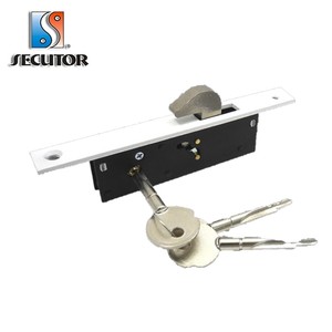 ครอสคีย์แคบHarleyประตูตะขอกลอนร่องล็อค/ประตูบานเลื่อนกุญแจล็อค - Product Image 2