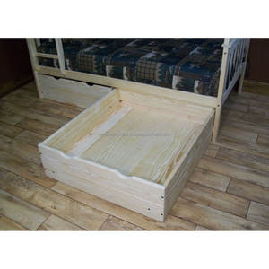 Lit superposé moderne pour enfants célèbre produit pour bébé mobilier de chambre à coucher américain avec lit coulissant pour tout-petits - Product Image 3