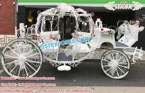 Luxe Cendrillon Cheval Dessiné Buggy Magnifiques Décorations De Mariage Royal par Fabricant - Product Image 2
