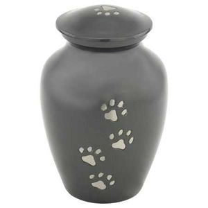 Belle fabrication de la dynastie métal noir laiton adultes cendres de funérailles humaine urnes de crémation Style américain/européen - Product Image 6