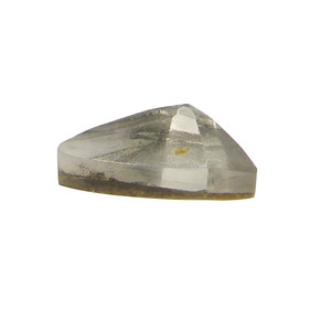 Cristal de cuarzo y pirita para joyería, protector de oro rosa de 10x9mm, 2,27 cts, Gema suelta - Product Image 3