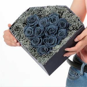 Hộp Trang Sức Hình Kim Cương Tùy Chỉnh Hộp Quà Tặng Đóng Gói Cho Hoa Đóng Gói Với Nắp Cho Quà Tặng - Product Image 4