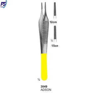 Tijeras de fuente de alimentación manual ADSON FS3049 y fórceps de disección con carburo de tungsteno - Product Image 6