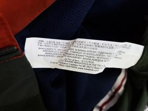 Etiquetas genuinas de marca sobrante para hombre, cortavientos con capucha fija impermeable, chaqueta ligera transpirable, lote de existencias en Indonesia - Product Image 6