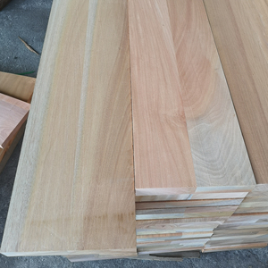 Marches d'escalier en bois lamellé-collé massif et durable, résistant aux taches, produit en bois pour escaliers - Product Image 2