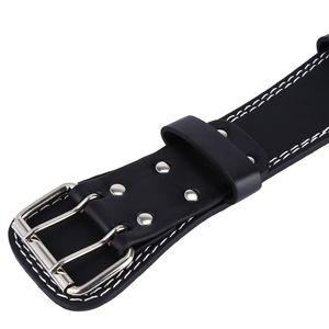 เข็มขัดหนังรัดพยุงหลัง,เข็มขัดยกกระชับหลังออกกำลังกายยิมฟิตเนสเอวรองรับแรงโน้มถ่วง - Product Image 6