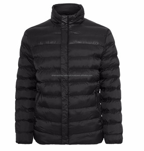 Shemax 2023 de calidad superior Venta caliente personalizado al por mayor burbuja chaqueta hombres negro - Product Image 1