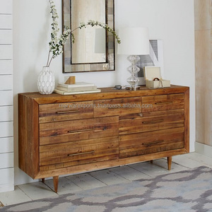 Gabinete de madera recuperada versátil y moderno, muebles de madera de mango macizo para sala de estar, dormitorio, cocina, hogar, Bar, uso en Hotel - Product Image 5