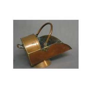 Elegant Styles Antique Design Metal Coal Bucket and Candle Vase Set Pure Copper <b>Fireplace</b> Accessories - Product Image 3