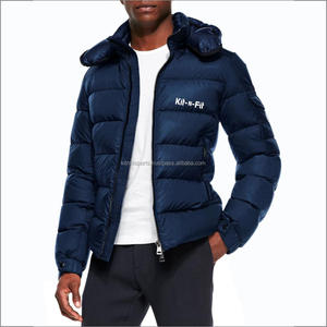 Venta caliente OEM personalizado impreso al aire libre masculino acolchado burbuja cálido invierno hombres abrigos chaqueta acolchada para hombre - Product Image 6