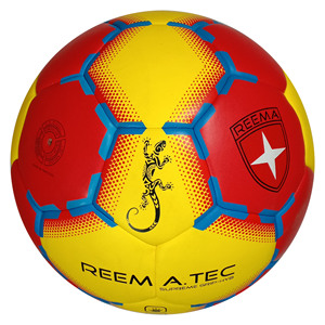 ลูกแฮนด์บอลคุณภาพดีที่สุด ผลิตจากหนัง PU ขนาดและโลโก้ตามสั่ง ผู้จัดจำหน่ายลูกบอลสำหรับการแข่งขันและการฝึกซ้อม เย็บด้วยเครื่องจักร ยางลาเท็กซ์ บิวทิล - Product Image 2