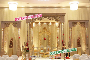Mandap de Madera Tallada para Bodas, Diferentes Diseños, Mandap de Madera Tallada para Bodas Hindúes, Diseñador de Mandaps de Madera, Venta al por Mayor en Australia y EE. UU. - Product Image 6