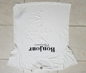 เสื้อผ้าบังคลาเทศสต็อกจำนวนมากผู้หญิงเสื้อยืด180กรัมผ้าฝ้าย100% สลิมฟิตเสื้อยืดสีดำพิมพ์โลโก้ที่มีคุณภาพดี - Product Image 2