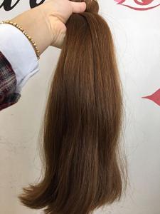 Extensions de tissage de cheveux humains bruns Remy cousus avec faisceaux teints (8 ''-26'') - Product Image 3