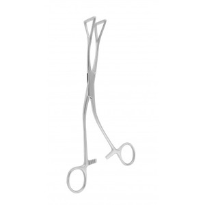 Lovelace klem genggam paru-paru <span class=keywords><strong>Forceps</strong></span> sudut 20cm produsen Pakistan kualitas tinggi instrumen bedah Mahersi - Product Image 1