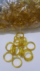 Anillos de Silicona Removibles Transparentes para Tijeras de Peluquería, Accesorios de Moda para Salón de Belleza - Product Image 4