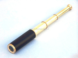 Hampton Nautical 15 \ "Latón Spyglass Telescopio con cuero Madera Caja de palisandro Estilo del capitán - Product Image 6