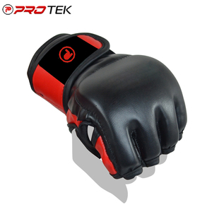 Protek Group Direct From Pakistan Custom Made Unisex Comfortable Printed Synthetic Leather <b>Gloves</b> for MMA Martial Arts Boxing - Product Image 1