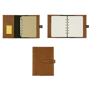 Leather A5 Diary <b>Ring</b> Binder <b>Folder</b>-Gift - Product Image 4