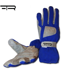 Gants de course unisexes respirants en polyester OEM ODM Gants de conduite de karting - Product Image 1