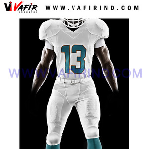 Uniforme de fútbol americano personalizado al por mayor transpirable conjuntos de talla grande con impresión por sublimación - Product Image 2