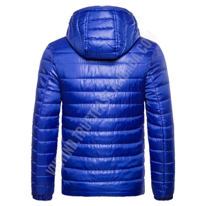 Chaqueta Acolchada con Capucha para Invierno, Logotipo Personalizado, Cortavientos Reversible, Ecológica, para Hombre, Precio al por Mayor de Alta Calidad - Product Image 2