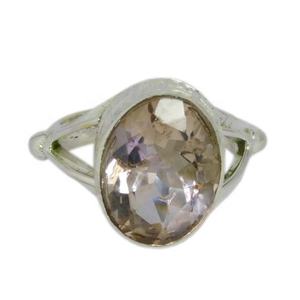 Anillo de Plata de Ley 925 hecho a mano Eternity Vermeil, ajuste de bisel de piedras preciosas de ametrino genuino de buena calidad para fiesta de boda para - Product Image 2