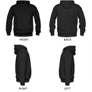 Sweat à capuche pour hommes et femmes, vêtements de Gym, personnalisé, 2019 - Product Image 6