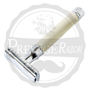 ที่กำหนดเองธรรมชาติสีดำไม้มะเกลือไม้บุรุษ Doble ขอบความปลอดภัยมีดโกน - Product Image 2