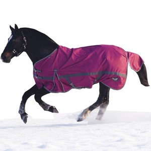 Couverture d'hiver pour cheval 600 Deniers Imperméable Rembourrage 300 GSM avec col intégré - Product Image 6