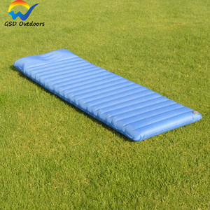 Padrino per dormire ultraleggero gonfiabile con isolamento termico da viaggio leggero con cuscino pompa libera - Product Image 2