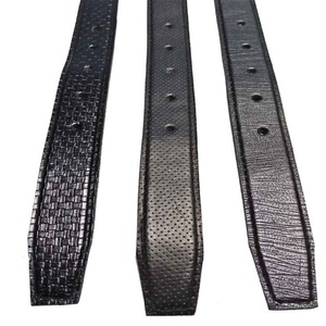 Ceinture en cuir réversible pour hommes, double face, classique, noir et marron, pour affaires, style vestimentaire décontracté ou formel - Product Image 2