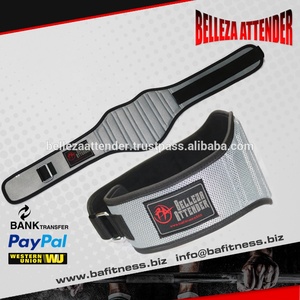 Cinturón de Gimnasio Ajustable, Cómodo, Transpirable y Duradero de Neopreno Unisex de 6 Pulgadas para Levantamiento de Pesas y Ejercicio - Product Image 2
