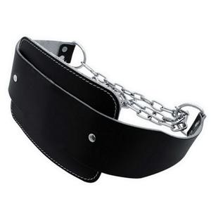 GAF CEINTURE EN CUIR DE VACHE À TAILLE FORTE CHAÎNE MÉTALLIQUE HEAVY DUTY pour HAUSSE FITNESS - Product Image 5