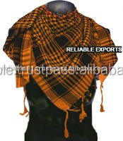 ผ้าคลุมไหล่ผ้าฝ้ายฤดูร้อนสุดหรู ARAFAT สีเขียวสำหรับผู้ชาย บริการสีและโลโก้แบบกำหนดเอง สำหรับผู้ใหญ่ ขายส่ง ความยาวปานกลาง - Product Image 2